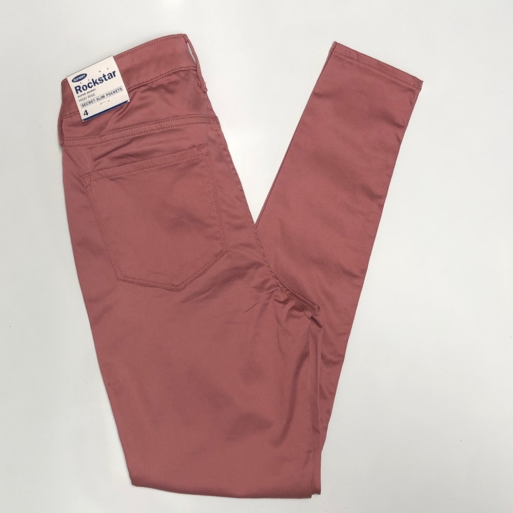 Old navy rockstar super skinny high rise jeans size 4